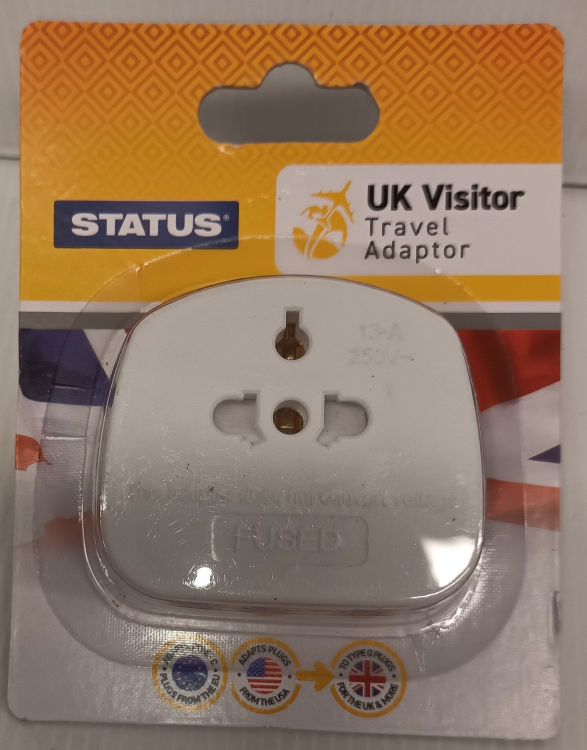 UK VISITOR TRAVEL ADAPTOR