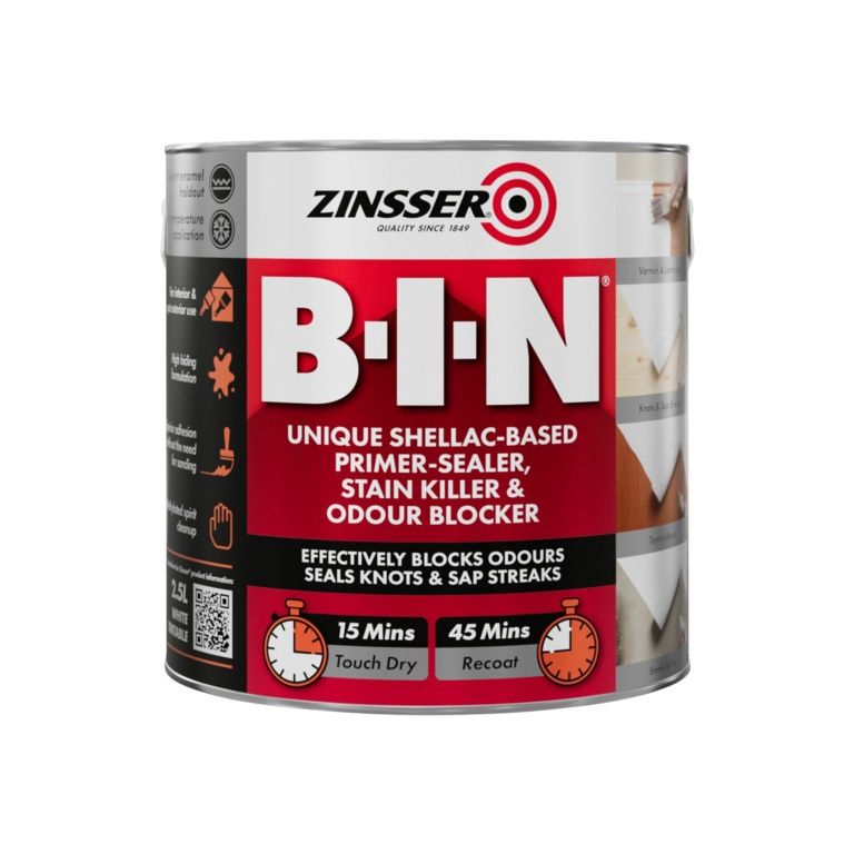 ZINSSER BIN PRIMER SEALER 2.5LT
