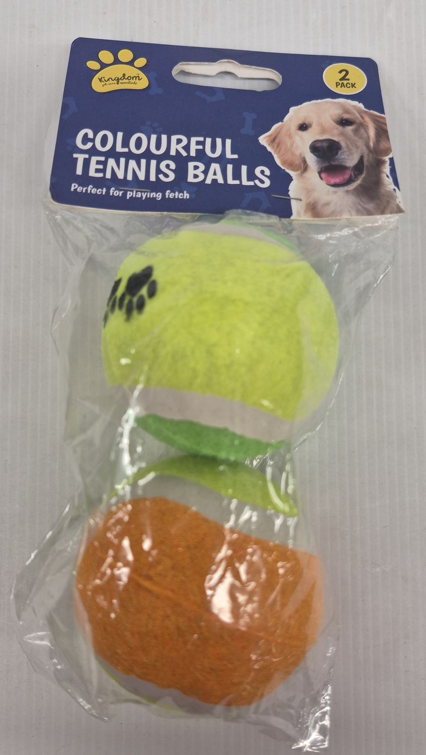 TENNIS BALLS X 2