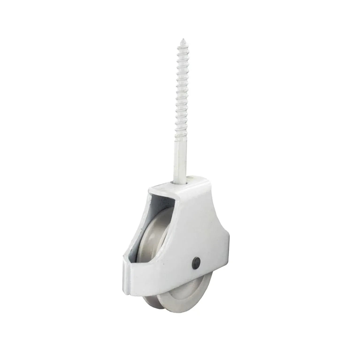 WHEEL PULLEY SINGLE WHITE