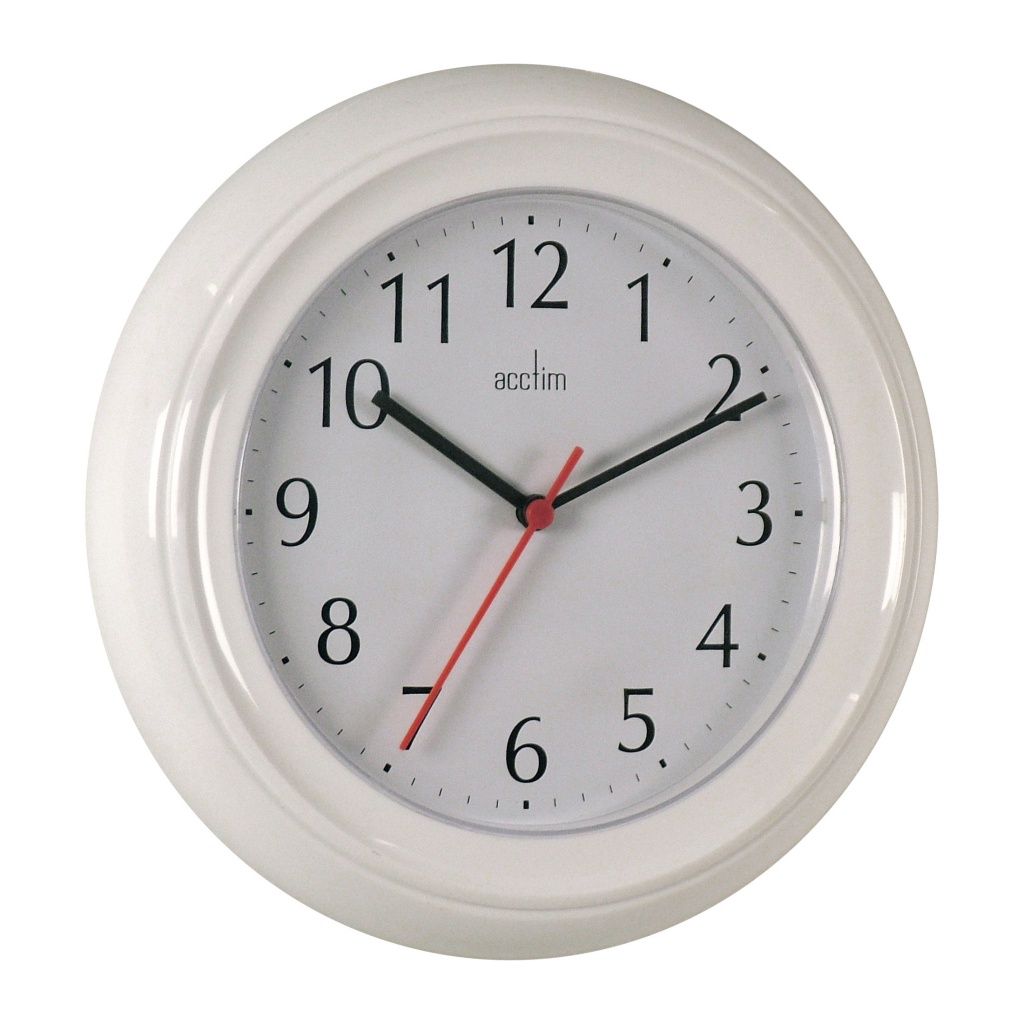 WYCOMBE WALL CLOCK WHITE