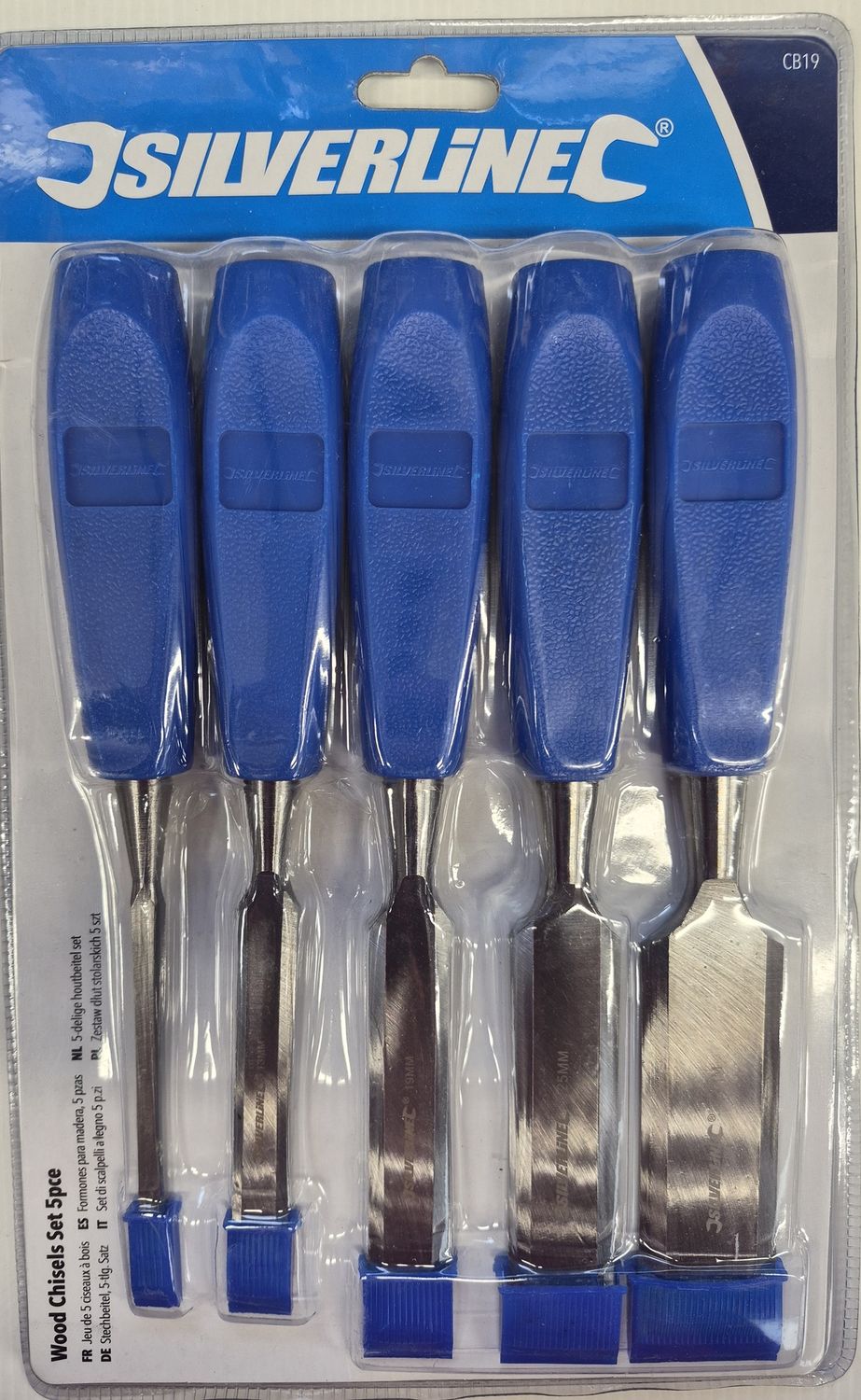 WOOD CHISEL SET 5 PIECE