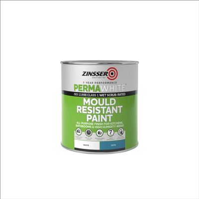 ZINSSER PERMAWHITE INT SATIN 1LT