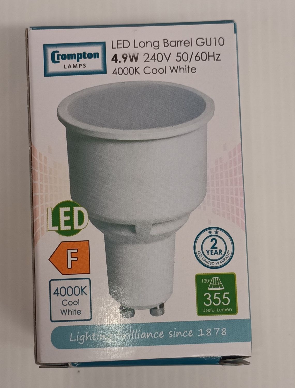 3.5W LED LONG BARREL GU10