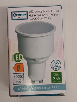 3.5W LED LONG BARREL GU10