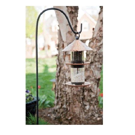 36” SHEPHERD HOOK BLACK
