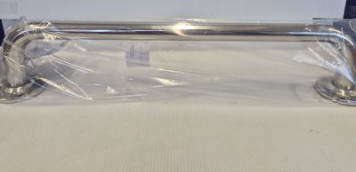 18" CHROME STEEL GRAB RAIL