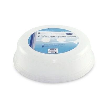 2 PACK MICROWAVE PLATE COVERS