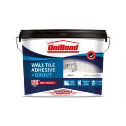 UNIBOND WALL TILE ADHESIVE &amp; GROUT 12.8KG WHITE