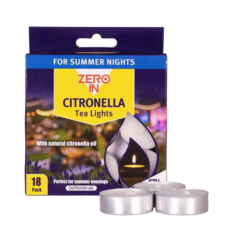 18 CITRONELLA TEA LIGHTS