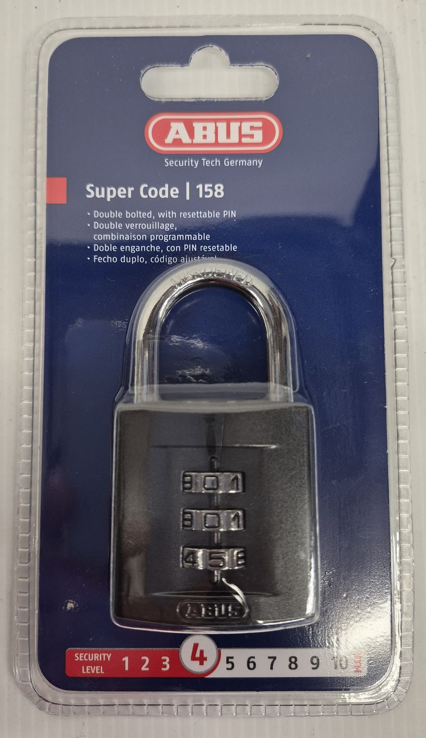 158/40 COMBINATION PADLOCK