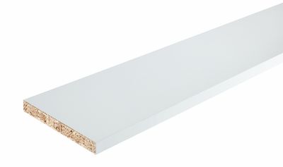 1830 X 230MM WHITE MELAMINE