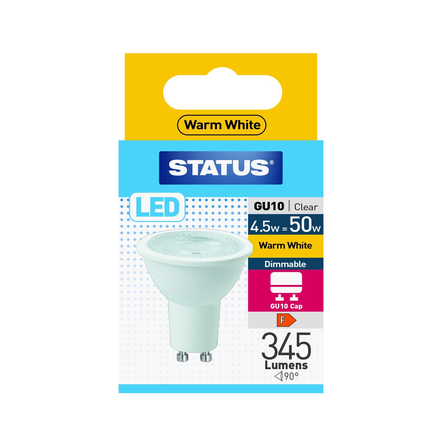 5W LED DIMMABLE GU10 BULB