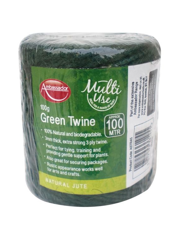 GREEN JUTE TWINE 100G X 100M