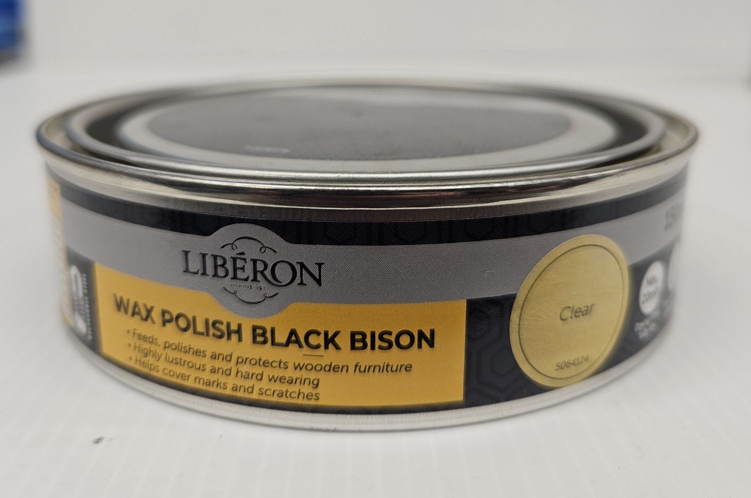 BLACK BISON PASTE WAX CLEAR 150ML
