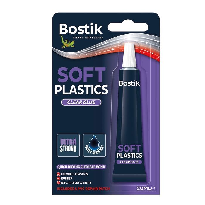 BOSTIK SOFT PLASTIC ADHESIVE 20ML