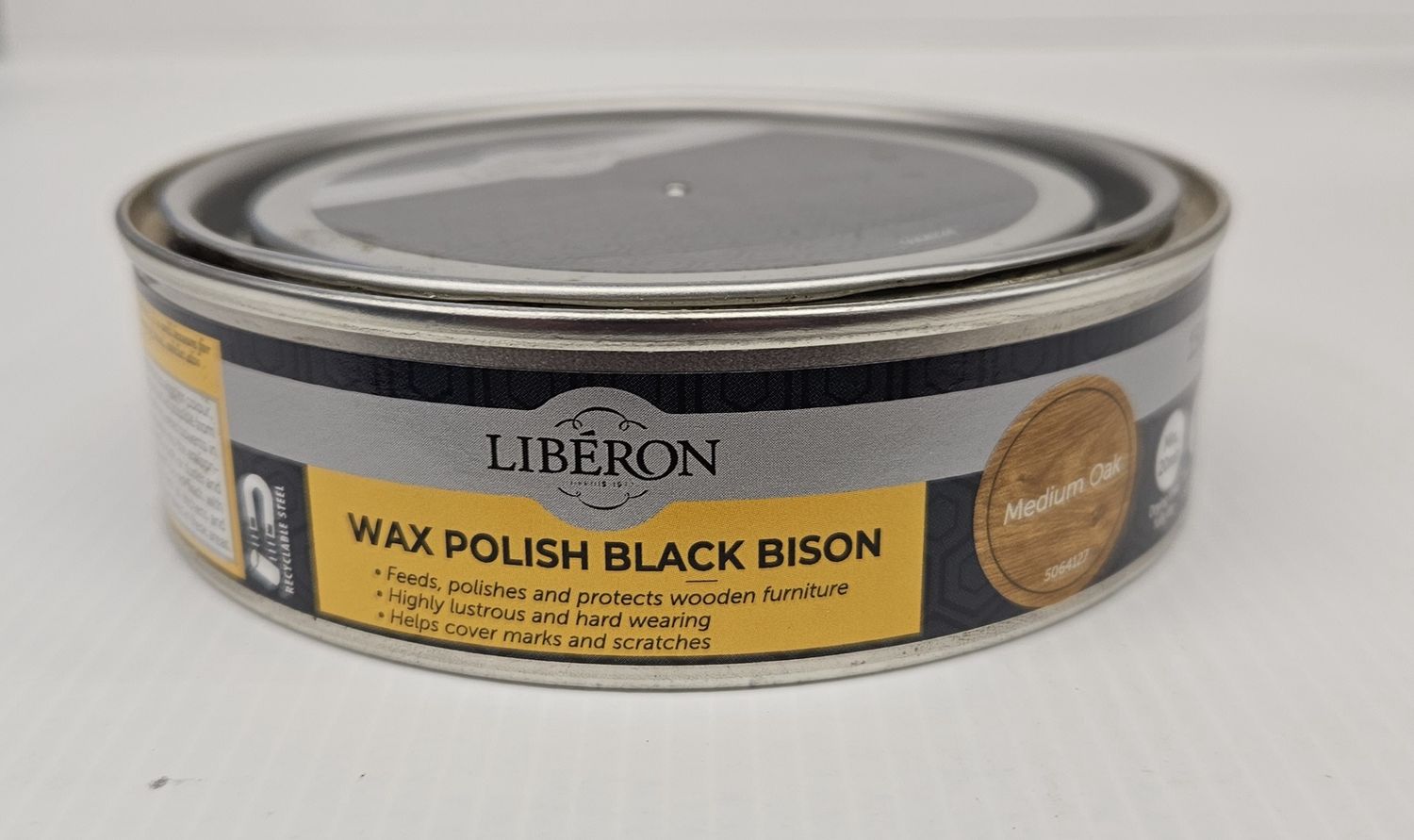 BLACK BISON PASTE WAX MED OAK 150ML