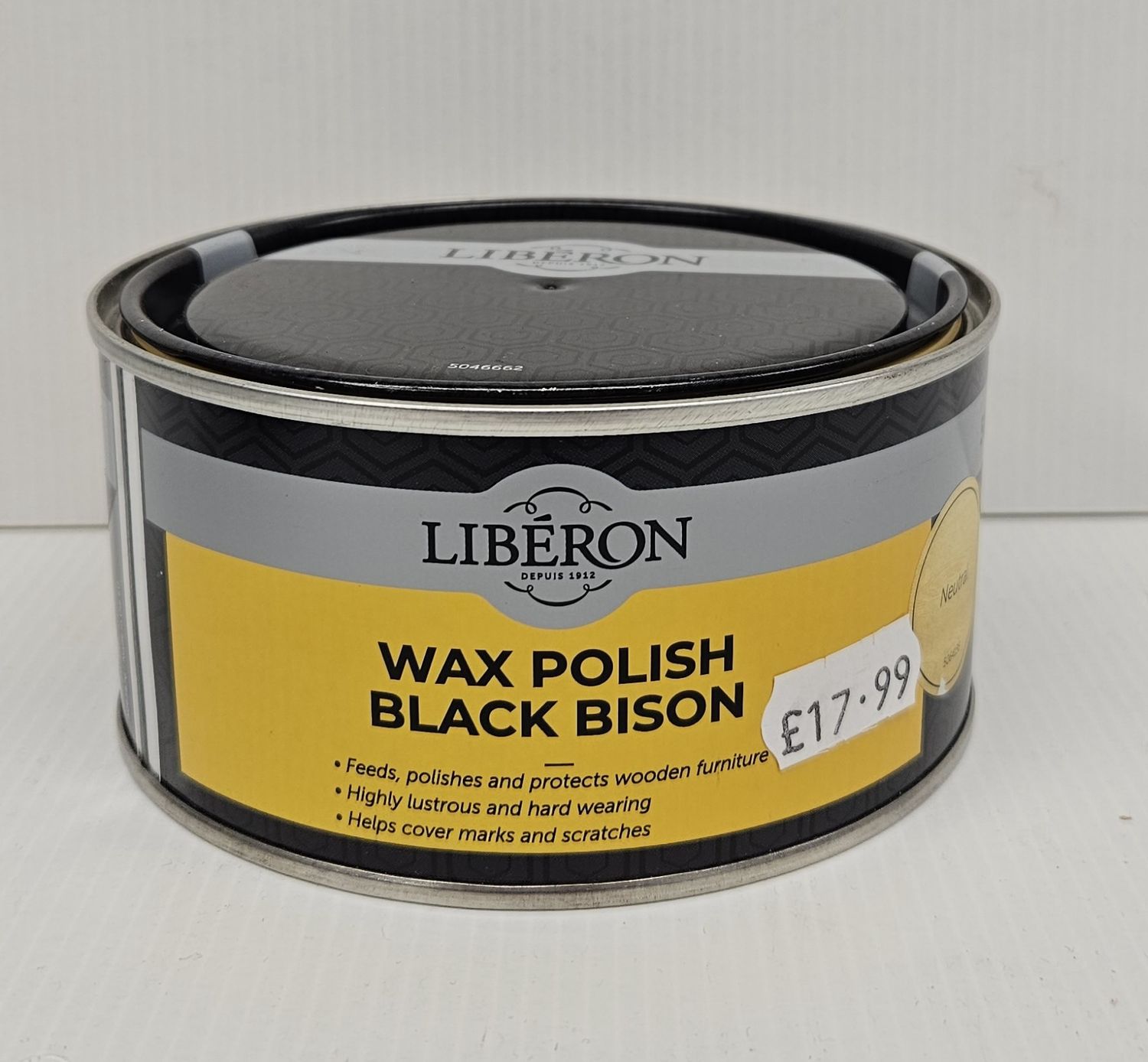 BLACK BISON PASTE WAX NEUTRAL 500ML