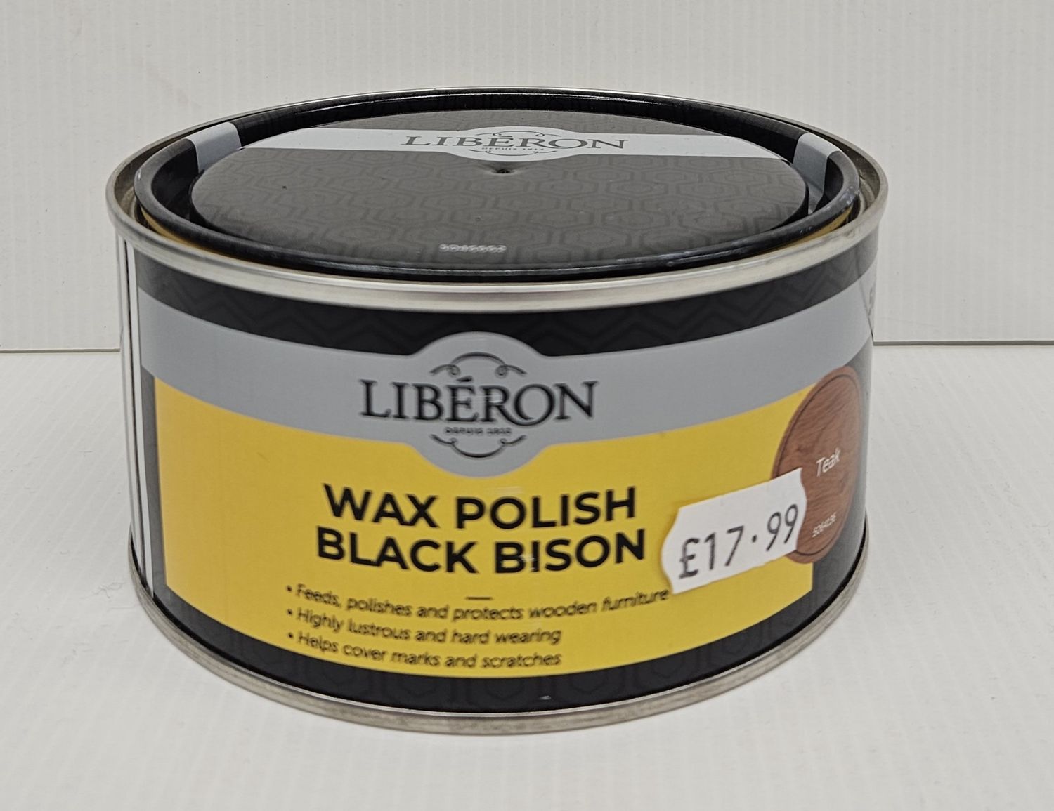 BLACK BISON PASTE WAX TEAK 500ML