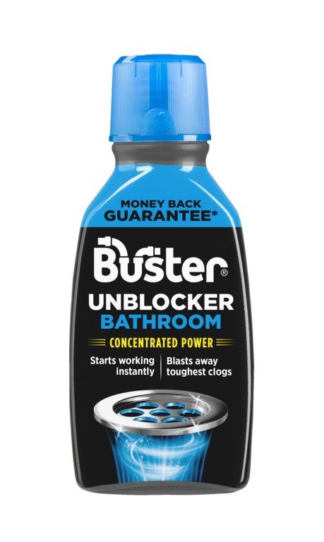 BUSTER BATHROOM PLUGHOLE UNBLOCKER 300G