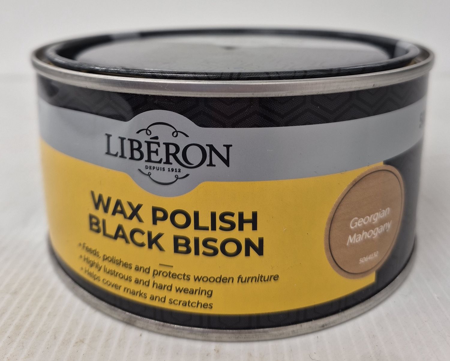 BLACK BISON PASTE WAX GEORGIAN MAHOGANY 500ML