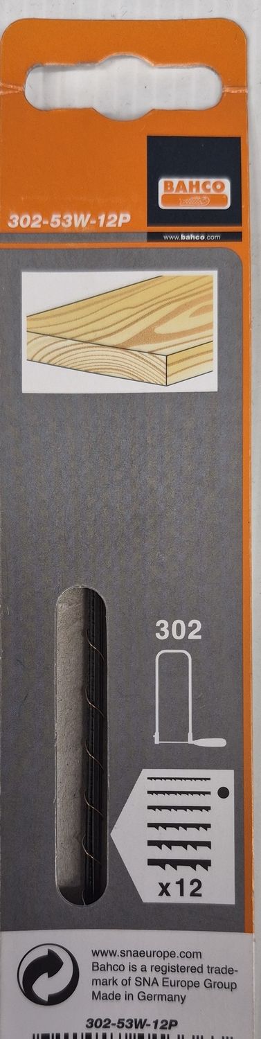 BAHCO FRET SAW BLADES