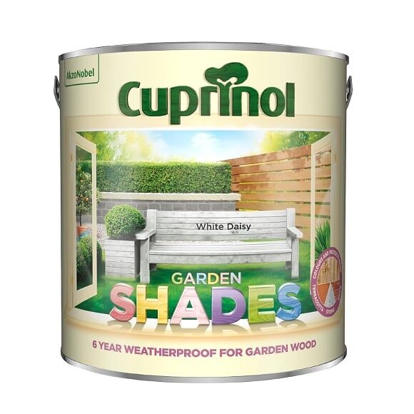 CUPRINOL GARDEN SHADES WHITE DAISY 2.5LT