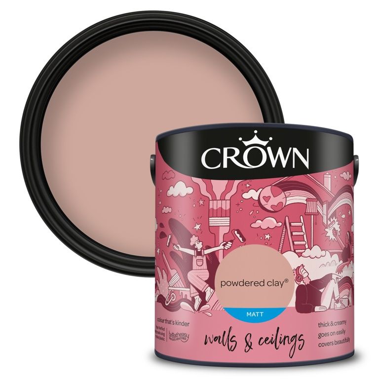 CROWN MATT POWDERED CLAY 2.5L