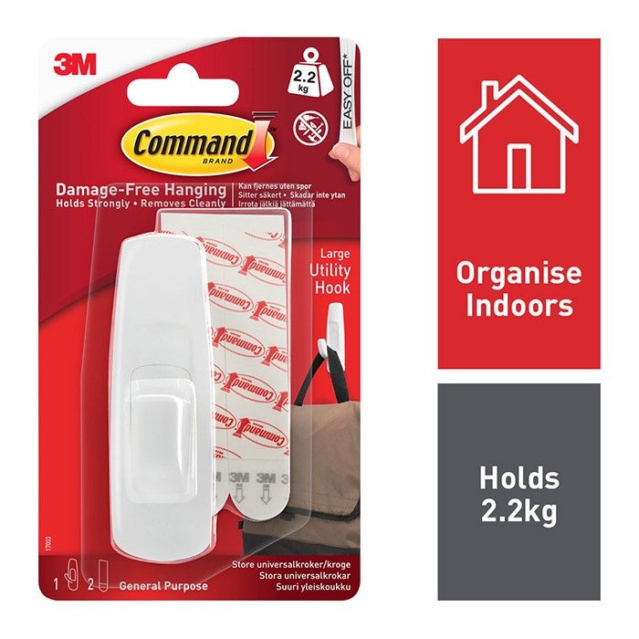 COMMAND LARGE UTILITY HOOK 17003