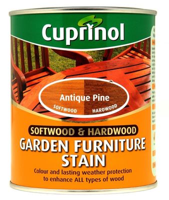 CUPRINOL GARDEN FURNITURE STAIN ANTIQUE PINE 750ML