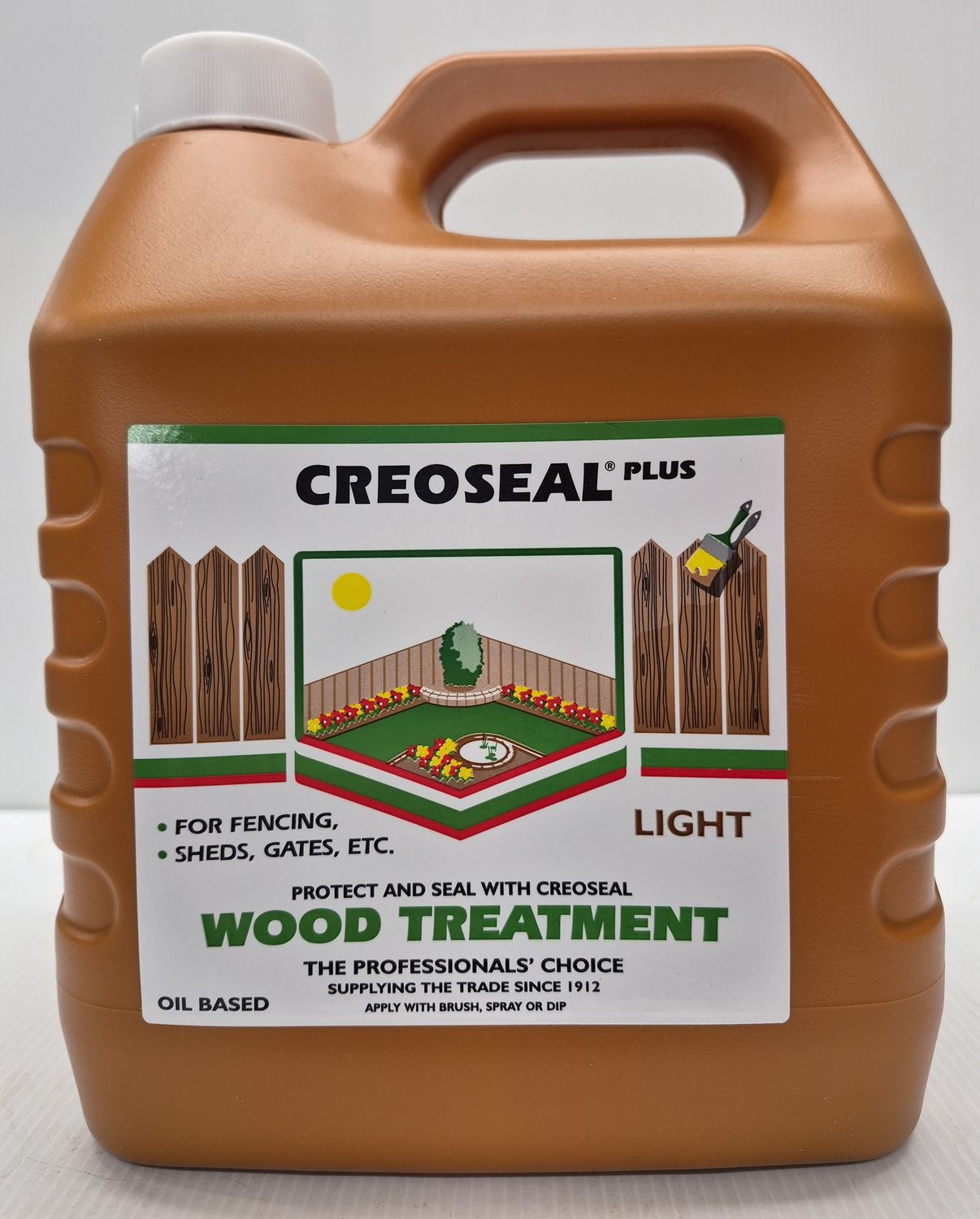 CREOCOTE LIGHT BROWN 4L