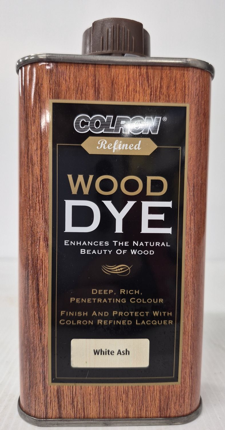COLRON REFINED WOOD DYE WHITE ASH 250ML