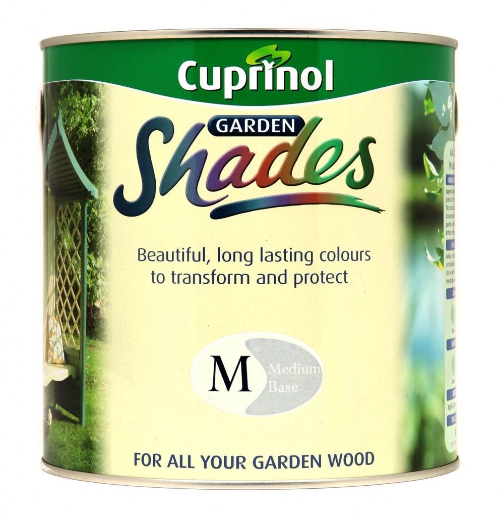 CUPRINOL GARDEN SHADES MED BASE 2.5LT