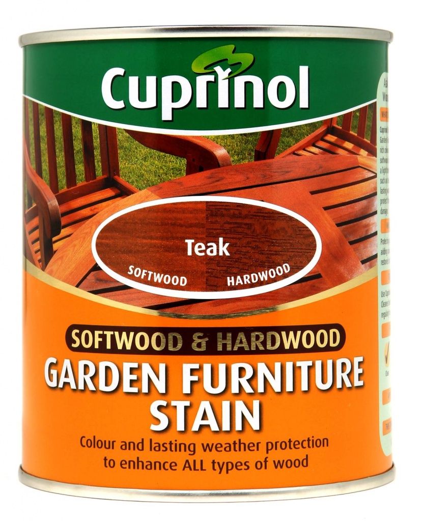 CUPRINOL GARDEN FURNITURE STAIN TEAK 750ML