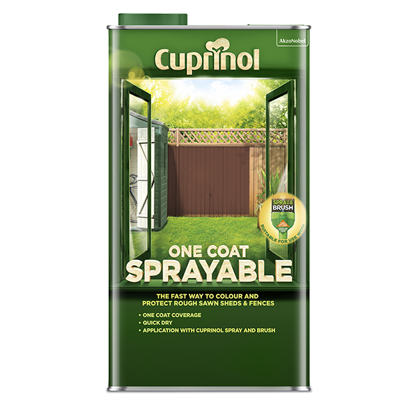 CUPRINOL  SPRAYABLE FOREST OAK 5L