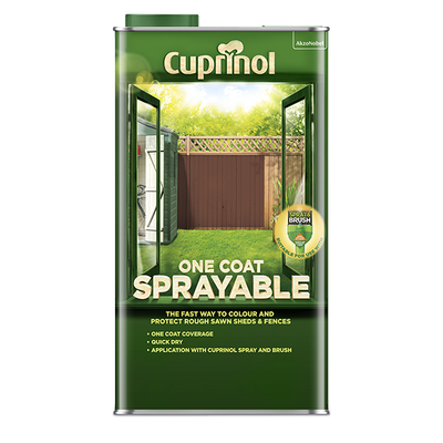 CUPRINOL  SPRAYABLE FOREST OAK 5L