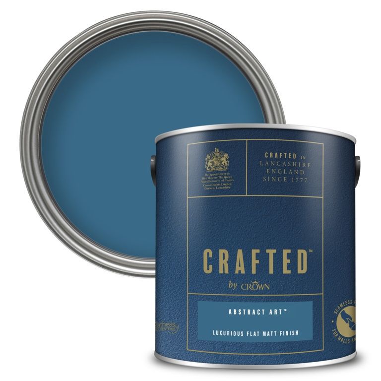 CROWN CRAFTED FLAT MATT ABSTRACT ART 2.5L