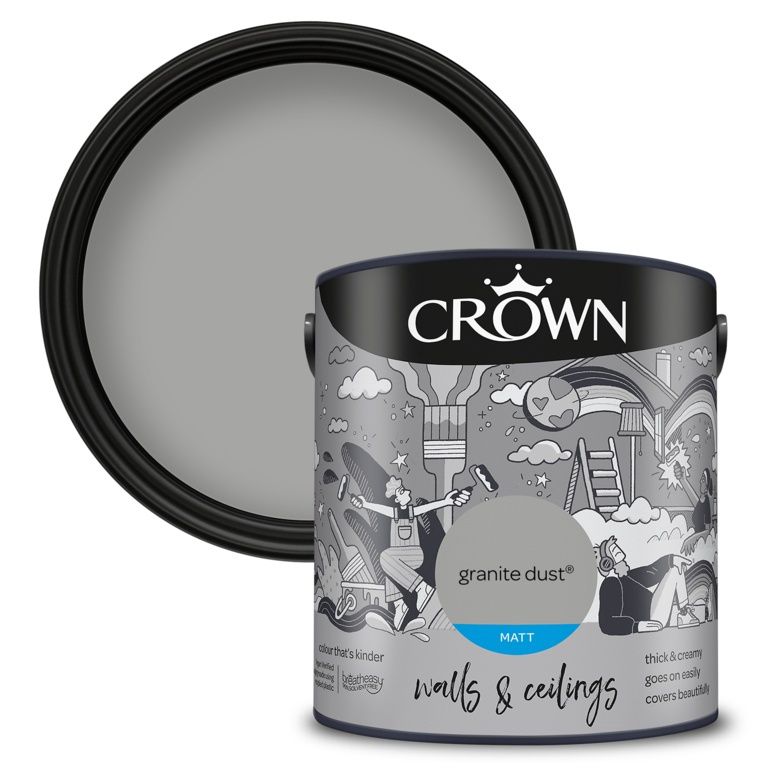 CROWN MATT GRANITE DUST 2.5L