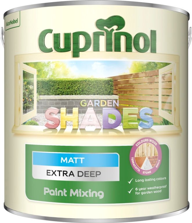 CUPRINOL GARDEN SHADES E/DEEP BASE 1LT