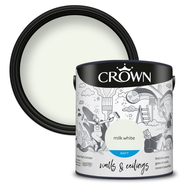CROWN MATT MILK WHITE 2.5L