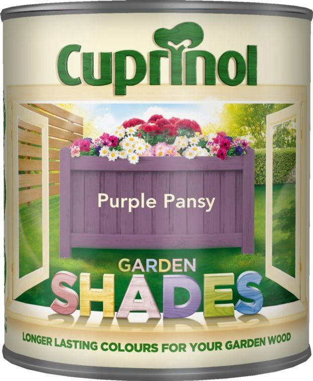 CUPRINOL GARDEN SHADES PURPLE PANSY 1LT