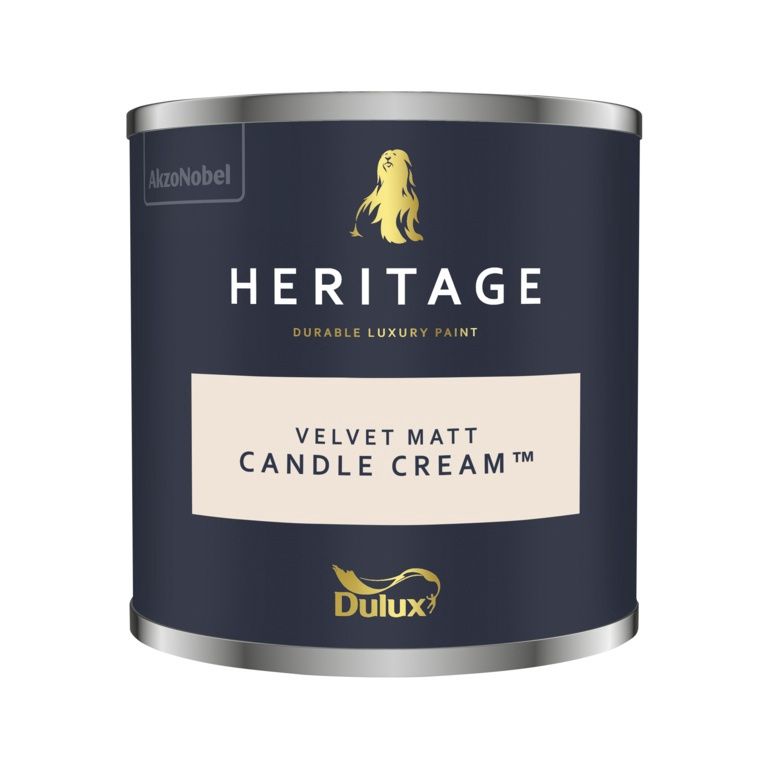 DULUX HERITAGE TESTER CANDLE CREAM 125ML