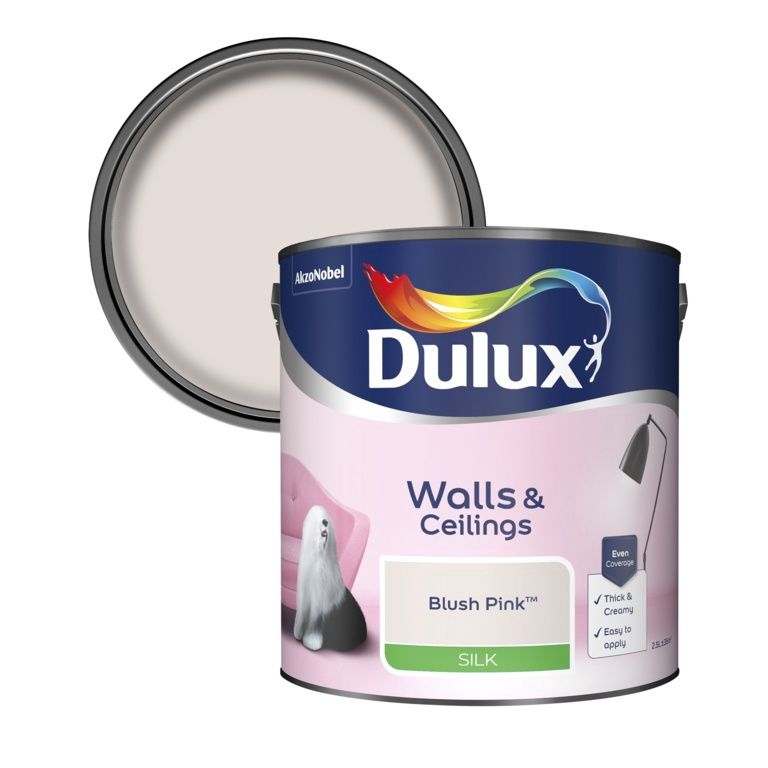 DULUX SILK BLUSH PINK 2.5L