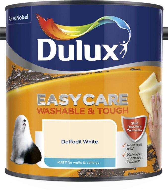 DULUX EASYCARE DAFFODIL WHITE 2.5L