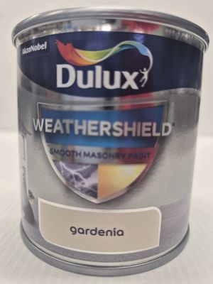 DULUX WEATHERSHIELD MASONRY PAINT GARDENIA 250ml