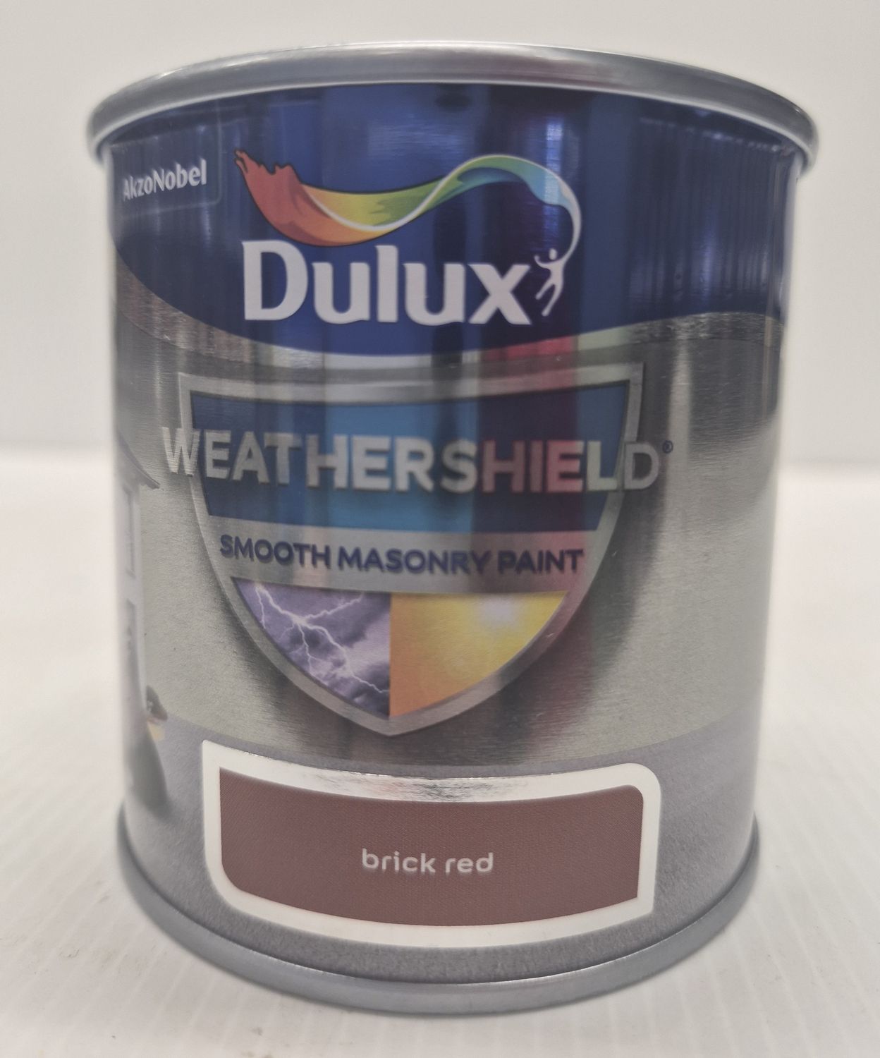 DULUX WEATHERSHIELD MASONRY PAINT TESTER BRICK RED 250ML