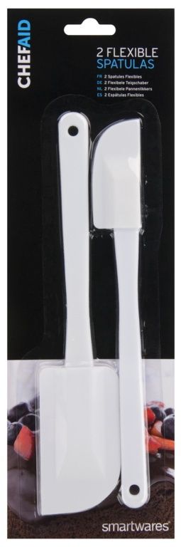 CHEF AID 10E00882 FLEXIBLE SPATULAS CARDED