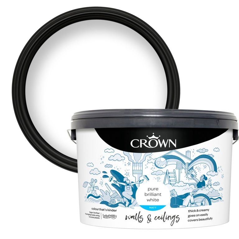 CROWN NON B/E MATT EMULSION PBW 10L