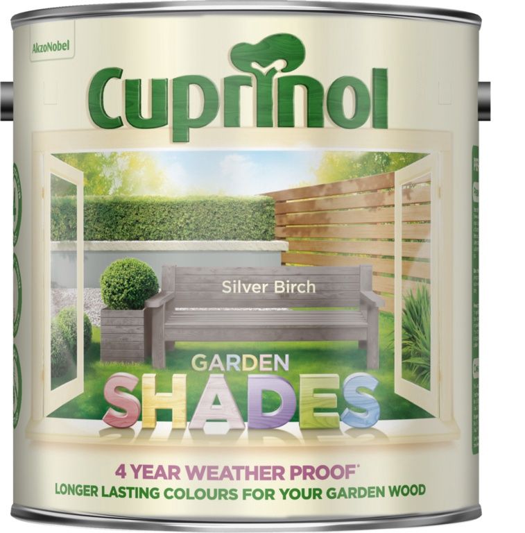 CUPRINOL GARDEN SHADES SILVER BIRCH 2.5LT