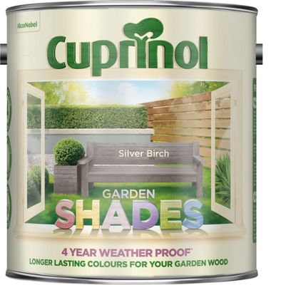 CUPRINOL GARDEN SHADES SILVER BIRCH 2.5LT